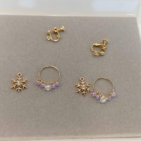 2025年11月1日_「snowflake雪の結晶イヤリング」を作ろう！