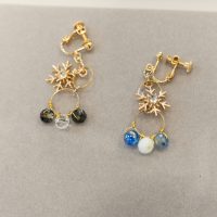 2025年11月1日_「snowflake雪の結晶イヤリング」を作ろう！