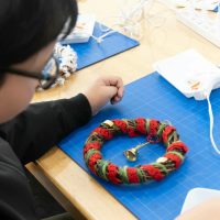 2025年12月14日_クリスマスリースを作ろう!