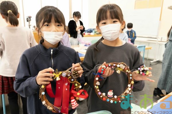 2025年12月14日_クリスマスリースを作ろう!