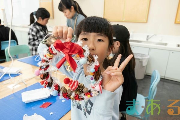 2025年12月14日_クリスマスリースを作ろう!