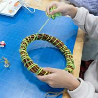 2025年12月14日_クリスマスリースを作ろう!