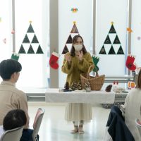 2025年12月13日_松ぼっくりのツリー作り