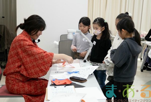 2026年1月31日_切り絵に挑戦!ワークショップ&切り絵ショー