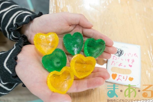 2026年2月14日_おしゃれなハート型のアロマ石けん！