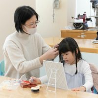 2026年2月15日_リボンで簡単ヘアアレンジ