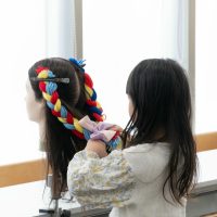 2026年2月15日_リボンで簡単ヘアアレンジ